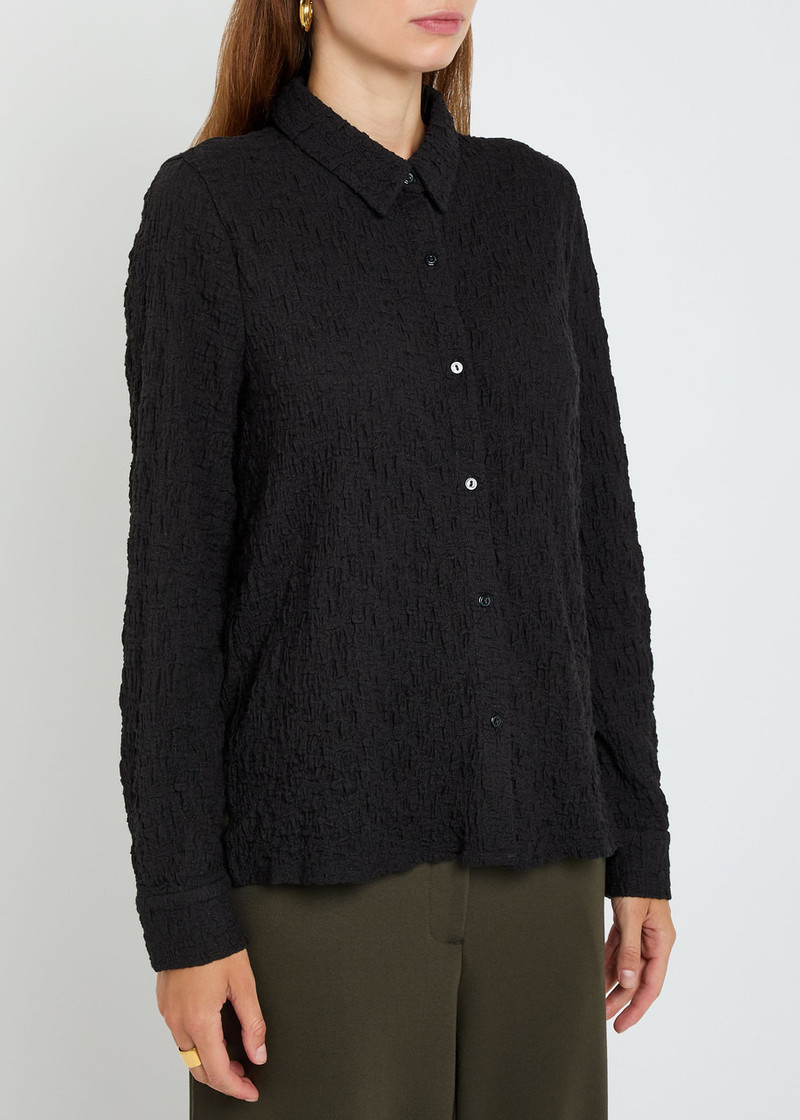 EILEEN FISHER Eileen Fisher Textured Fine-knit Shirt outlook