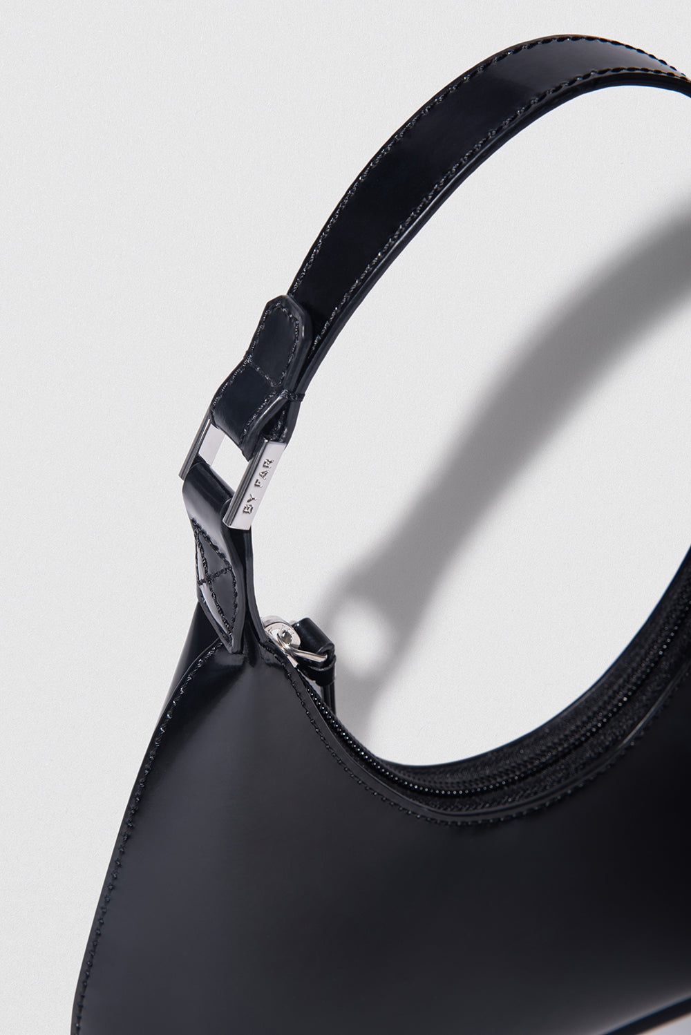 BABY AMBER BLACK SEMI PATENT LEATHER - 3