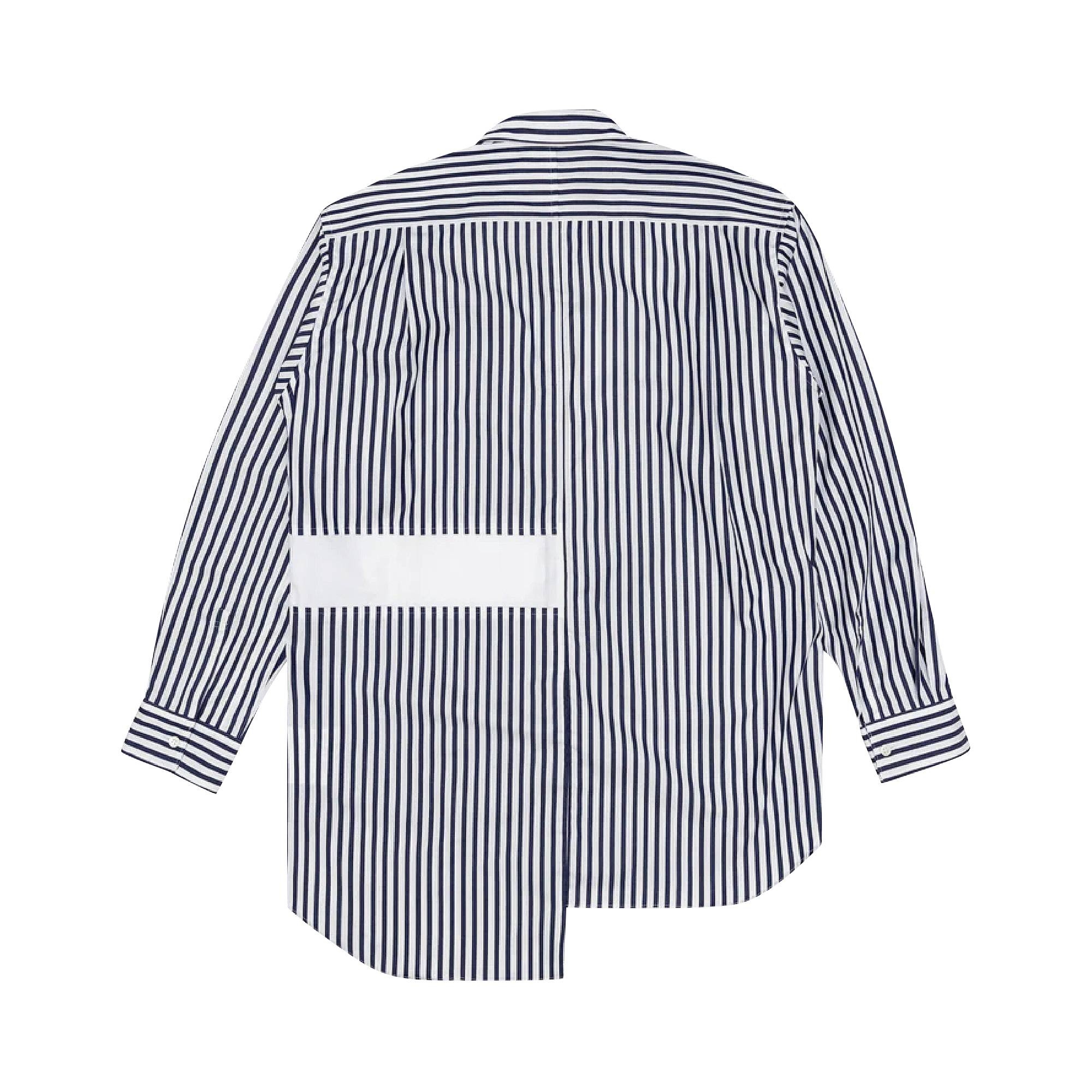 Comme des Garçons SHIRT Waistblock Asymmetric Shirt 'Multicolor' - 2
