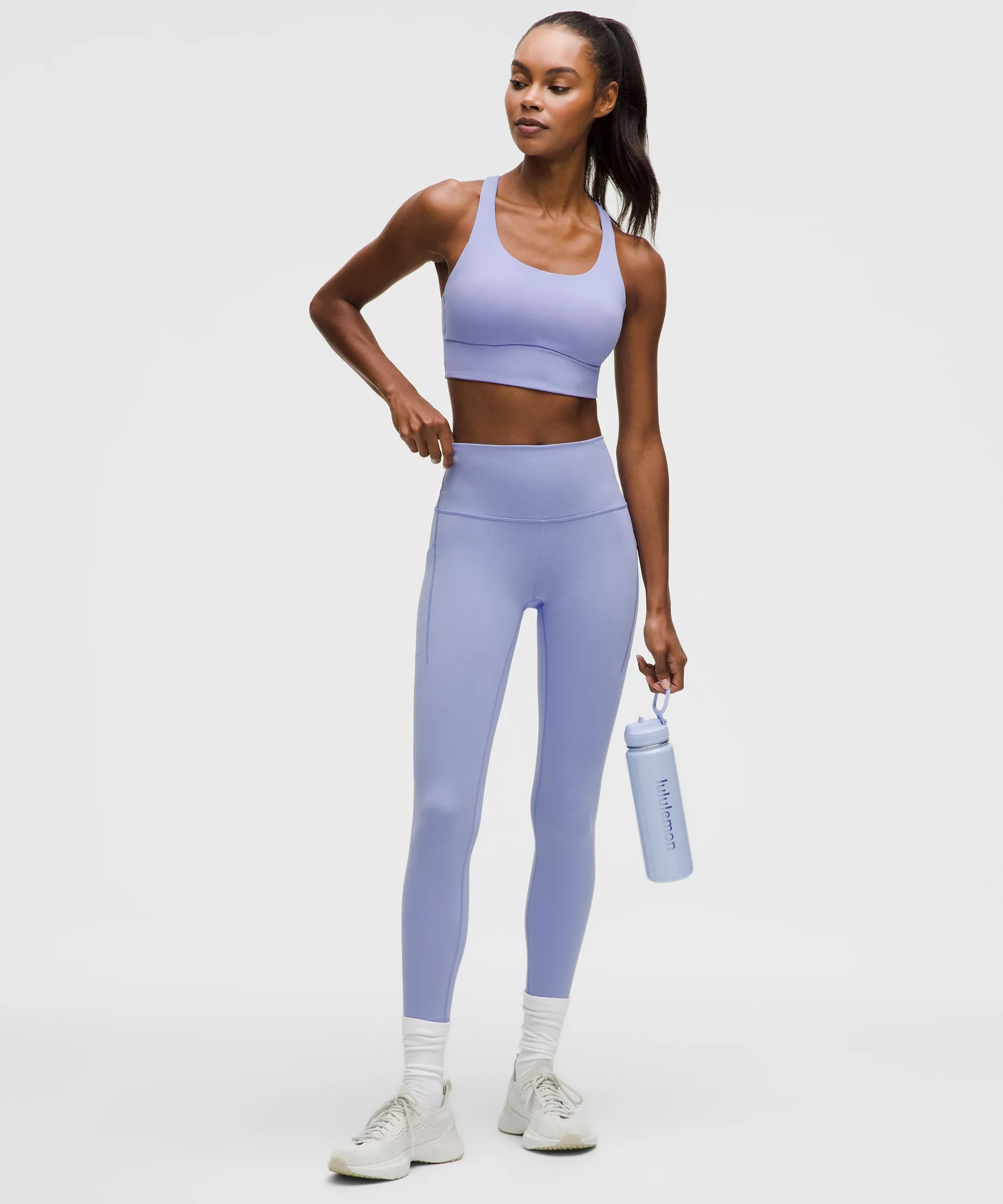 lululemon Energy Longline Bra Medium Support, B-D Cups *Evolve - 3