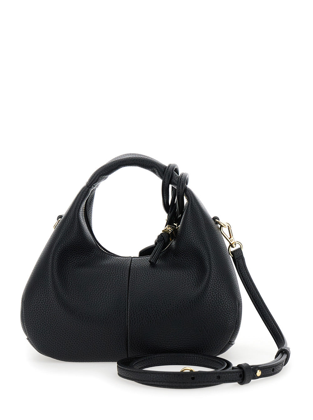 Ganni Women Hobo Mini Grained - 4