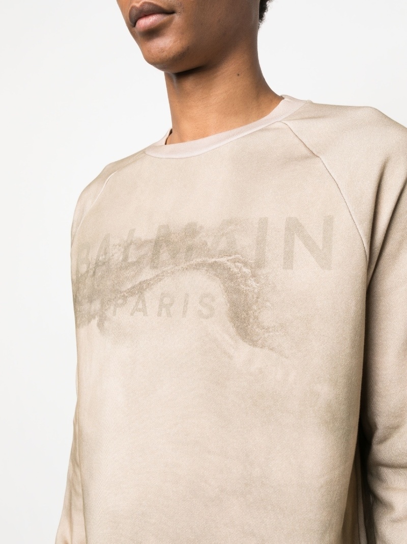 logo-print long-sleeve sweatshirt - 5