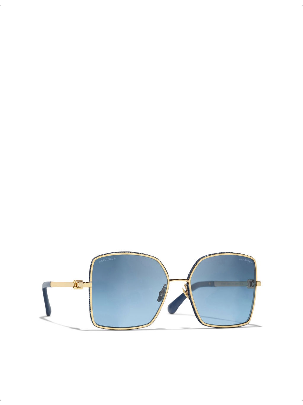 CH4288Q Square-Frame Metal Sunglasses - 2