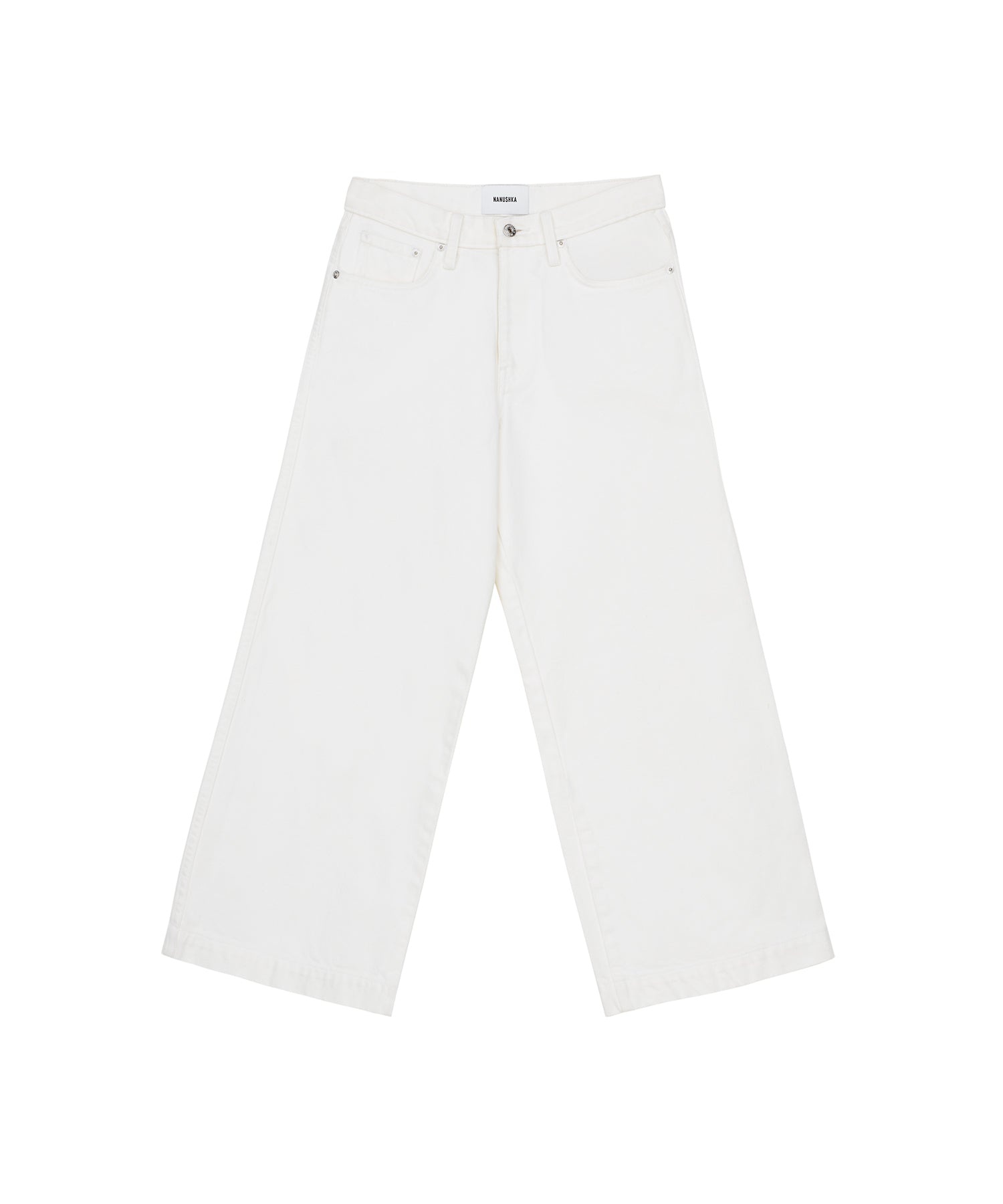 Wide Leg High Rise Jeans - 1