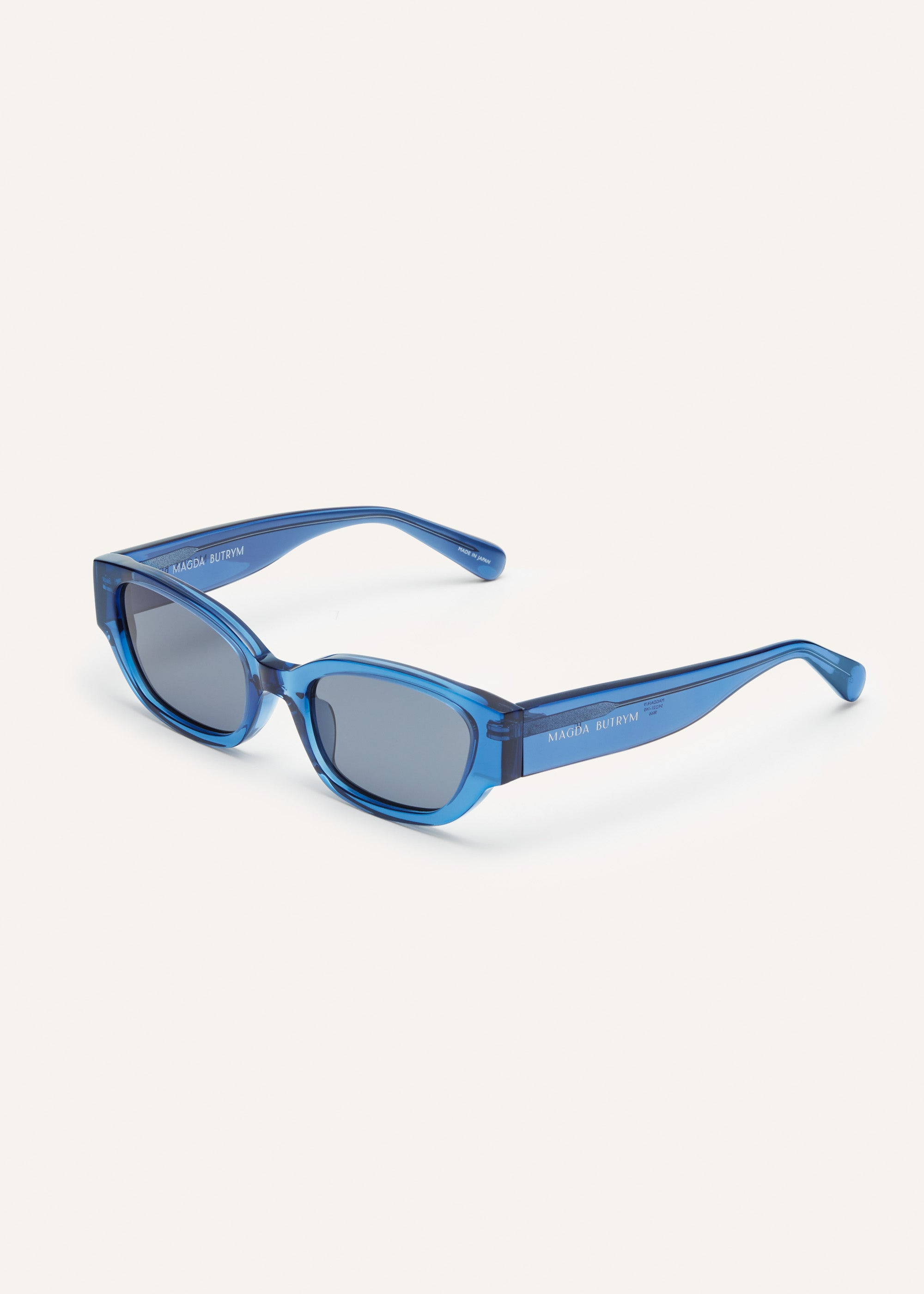 'I need a holiday' sunglasses in blue - 2