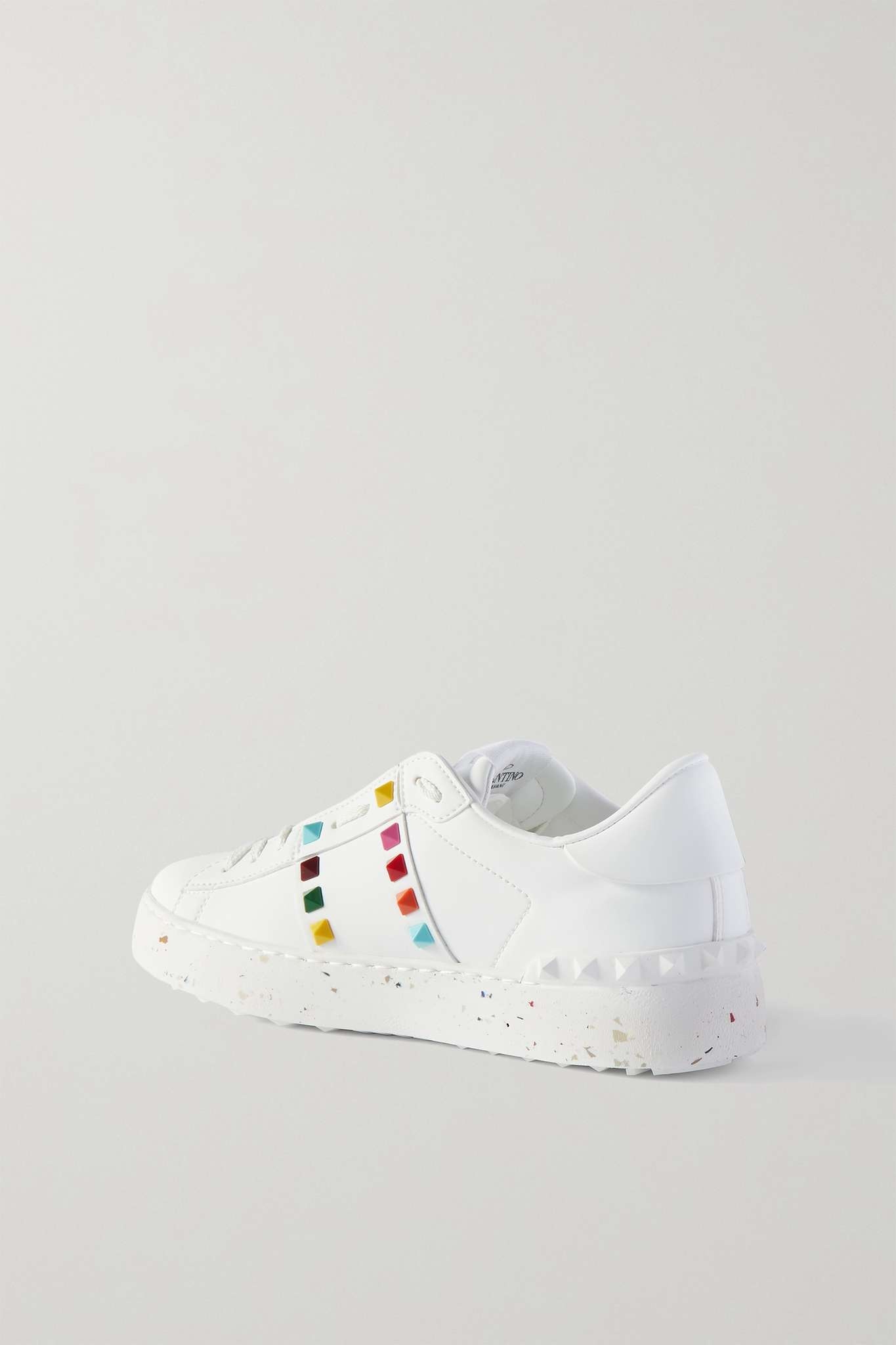 Valentino Garavani Rockstud Untitled leather sneakers - 3