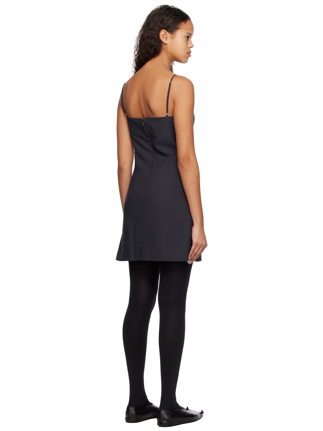 Navy Cutout Minidress - 3
