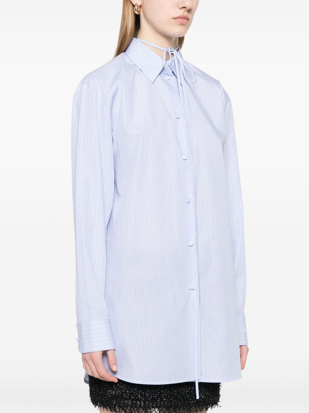 striped cotton shirt - 3