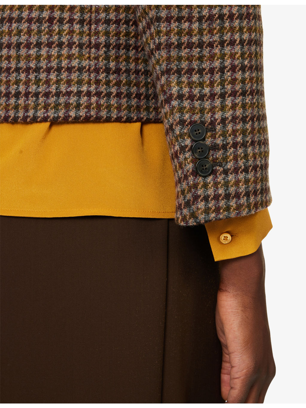 Gerusia Double-Breasted Wool Blazer - 6