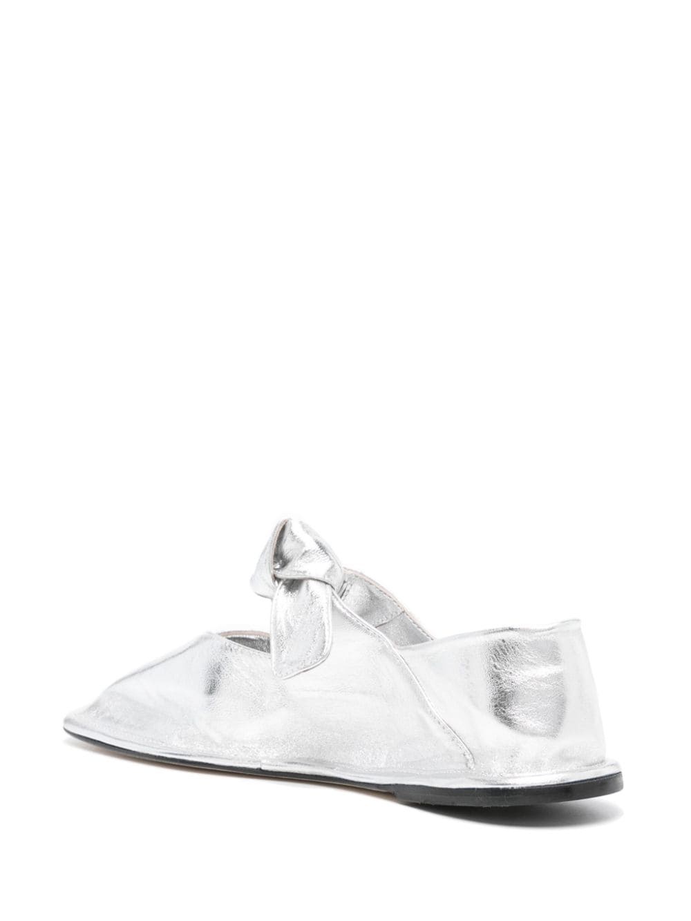 Llasada metallic ballerina shoes - 3