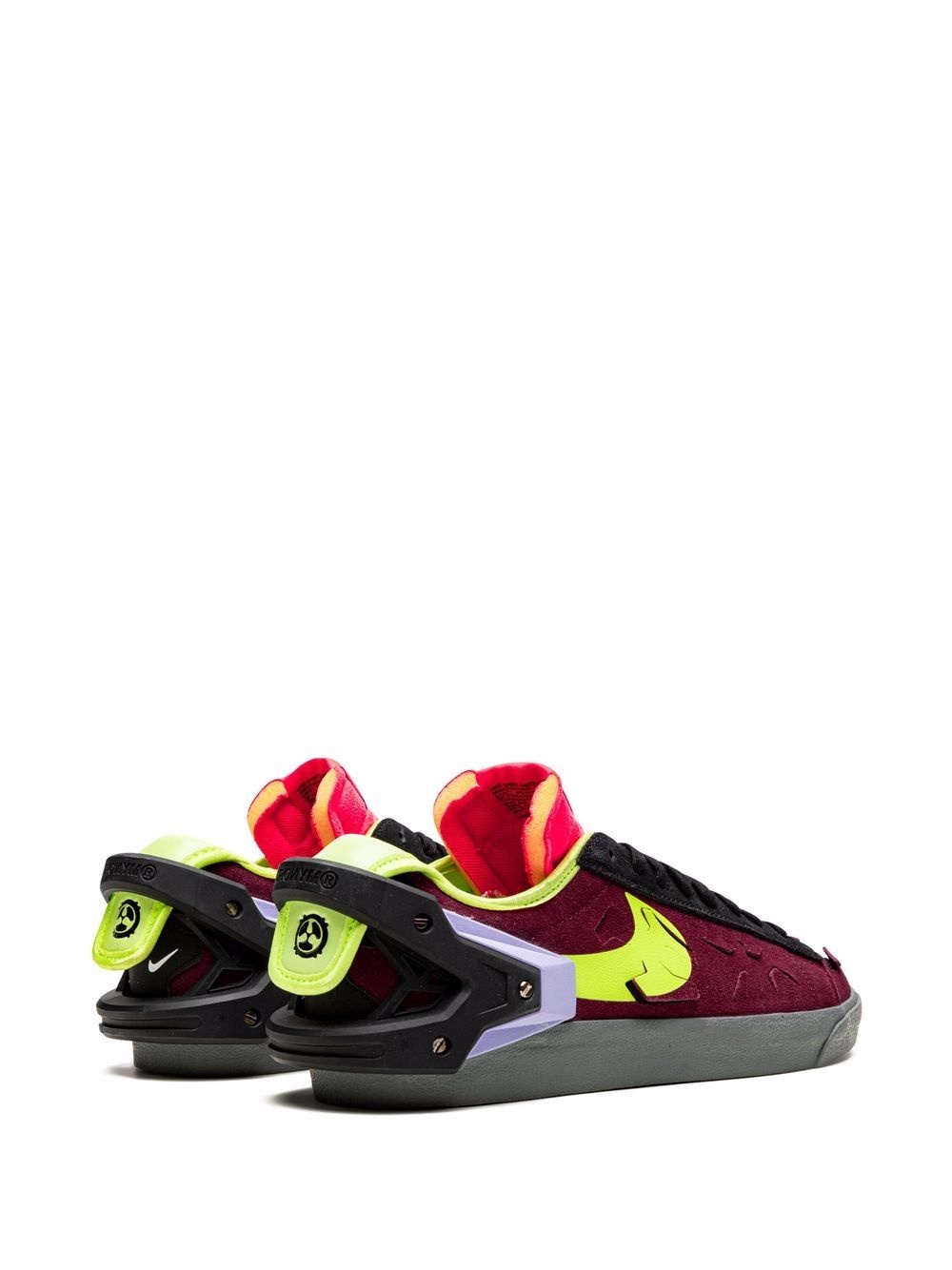 x Acronym Blazer Low "Night Maroon" sneakers - 3