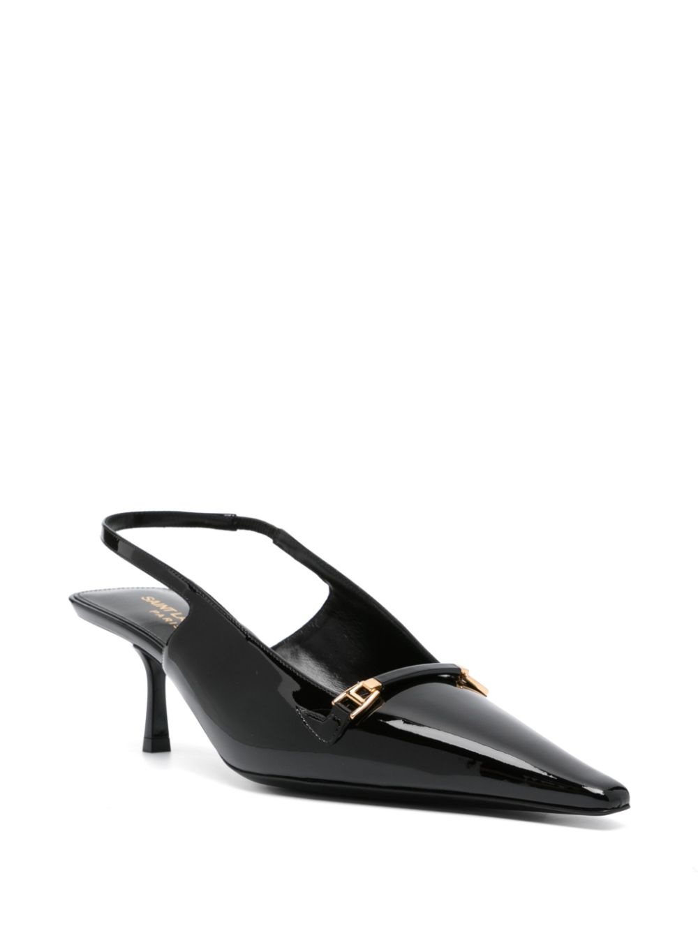 Carine 55mm patent-leather pumps - 2