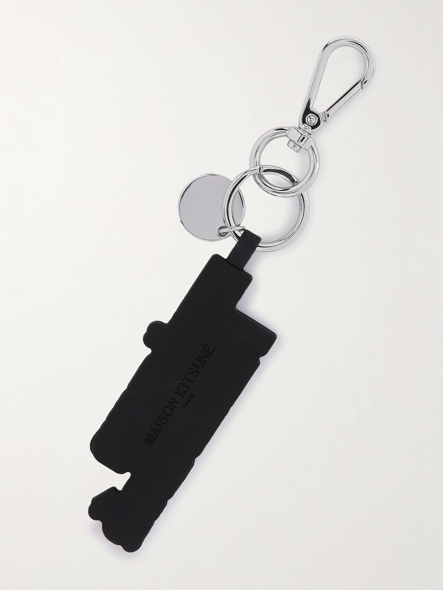 + MuirMcneil Silicone and Silver-Tone Key Fob - 3