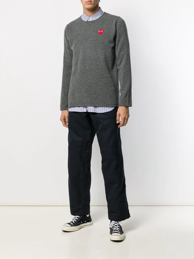 Comme des Garçons PLAY play logo jumper outlook