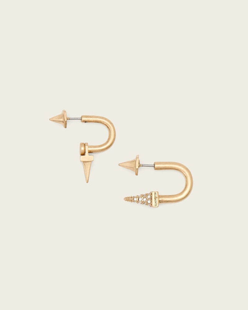LAIO SPIKE FRONT BACK EARRINGS 1
