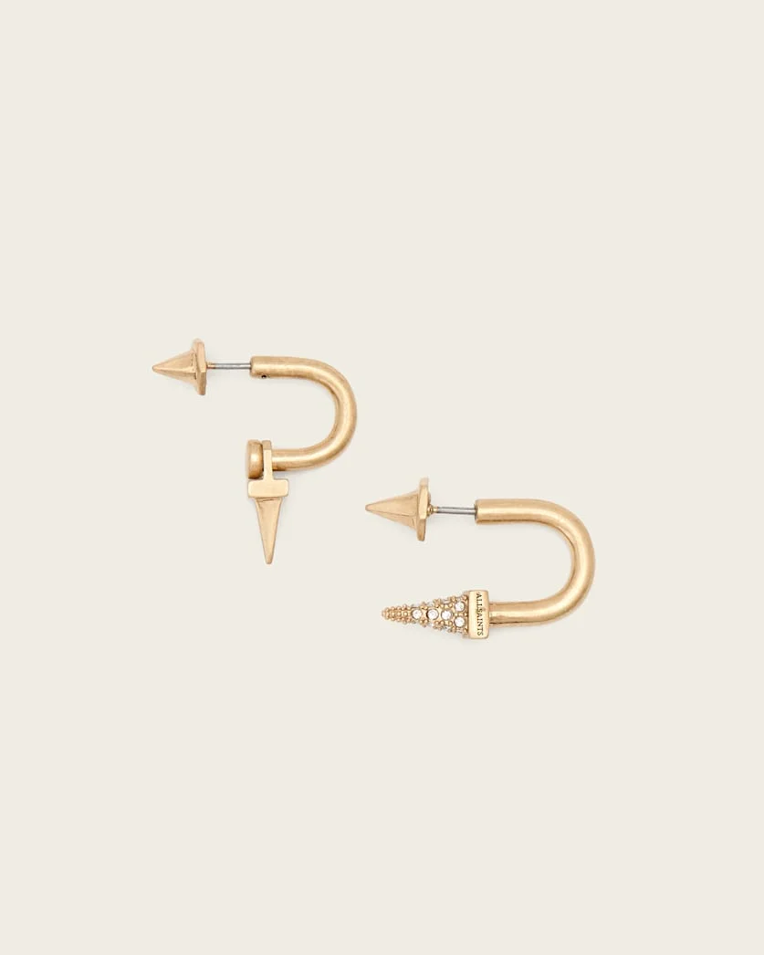 LAIO SPIKE FRONT BACK EARRINGS - 1