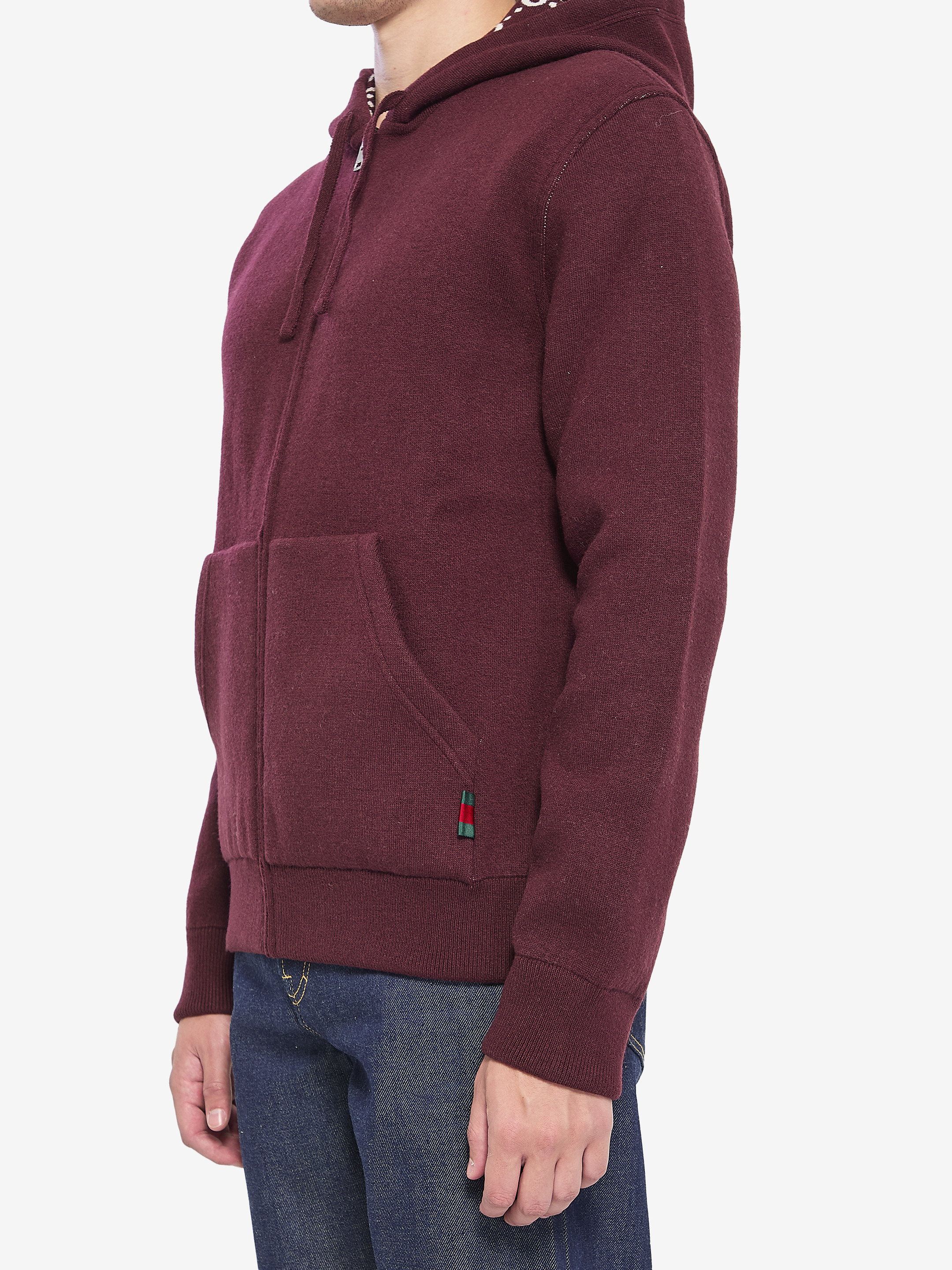 Reversible sweatshirt in GG wool - 4