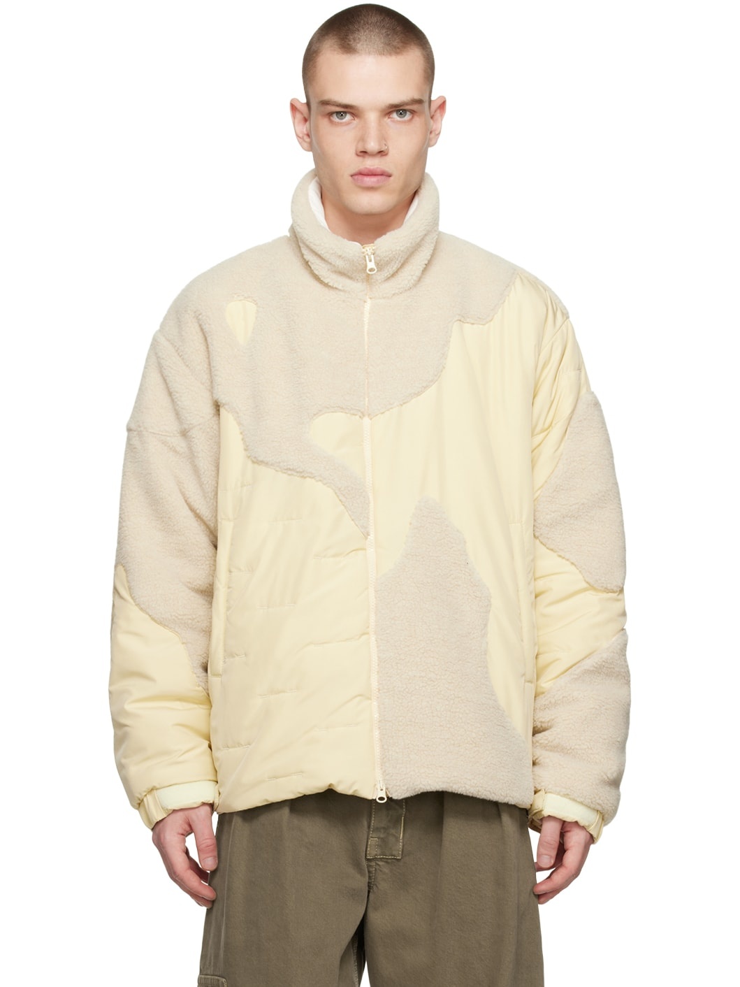 SSENSE Exclusive Beige Jacket - 1