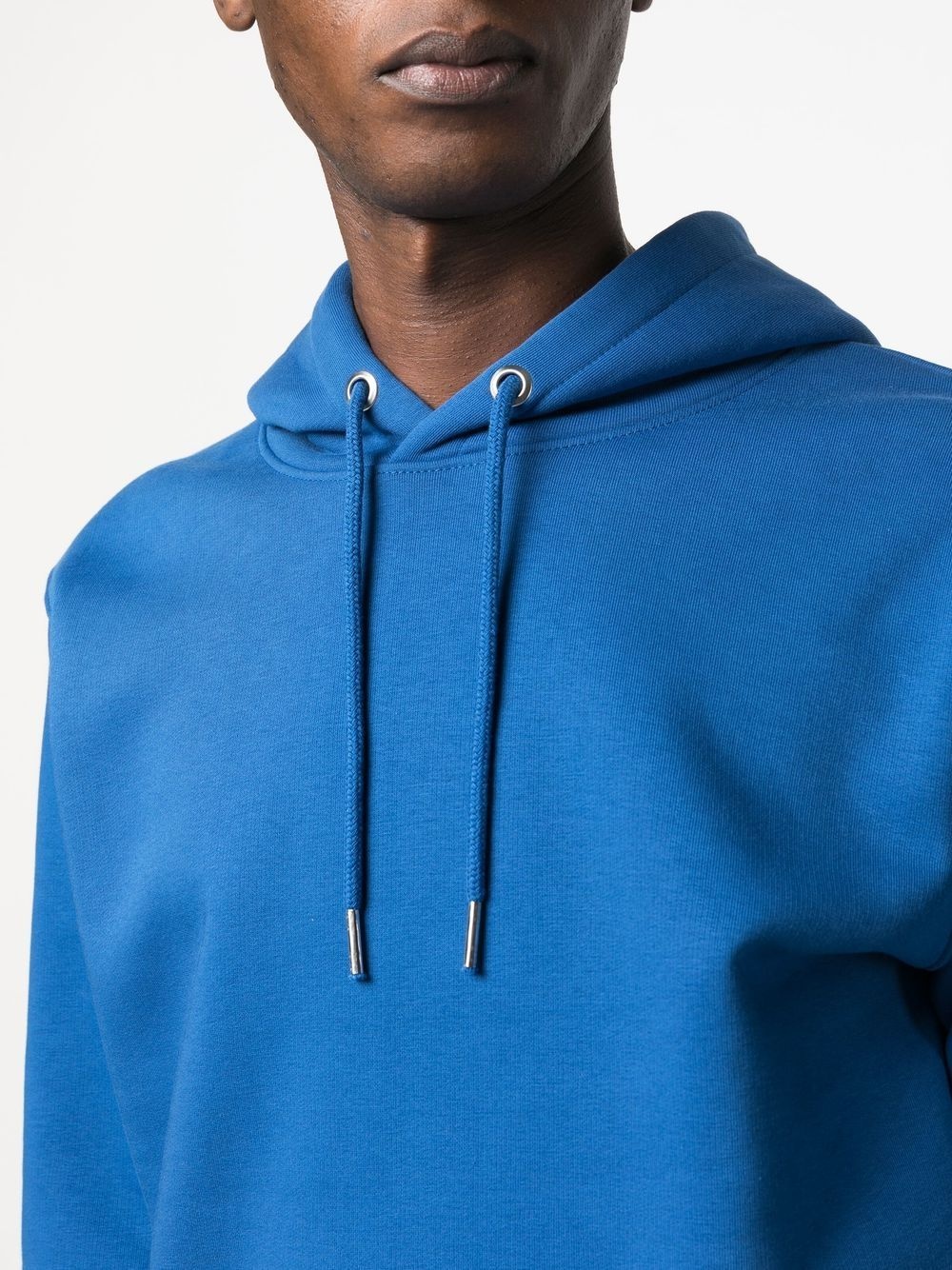 drawstring organic-cotton hoodie - 5