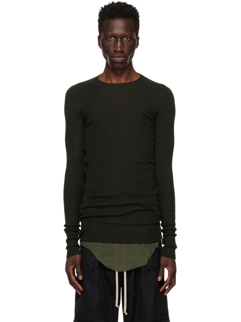 Green Porterville Rib Sweater 1