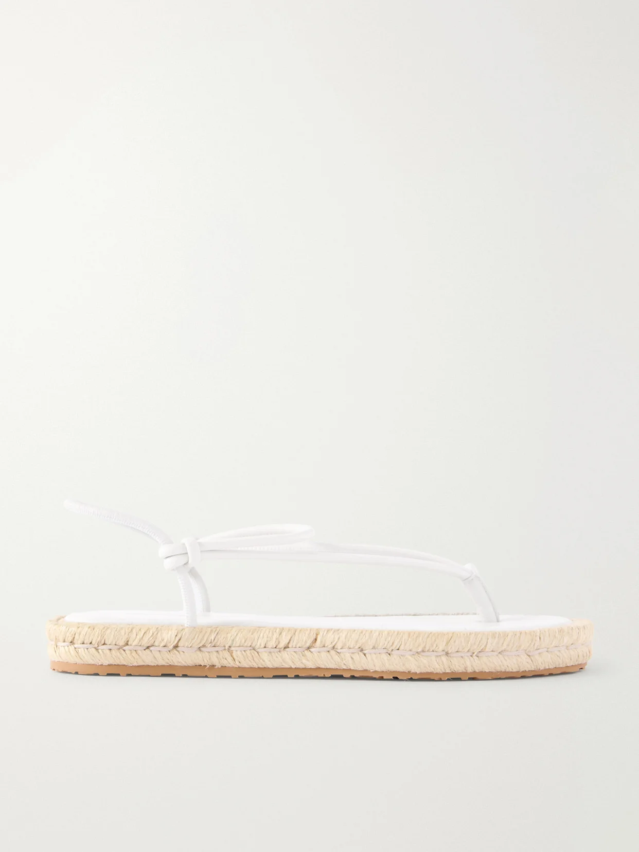 Leather Espadrille Sandals - 1