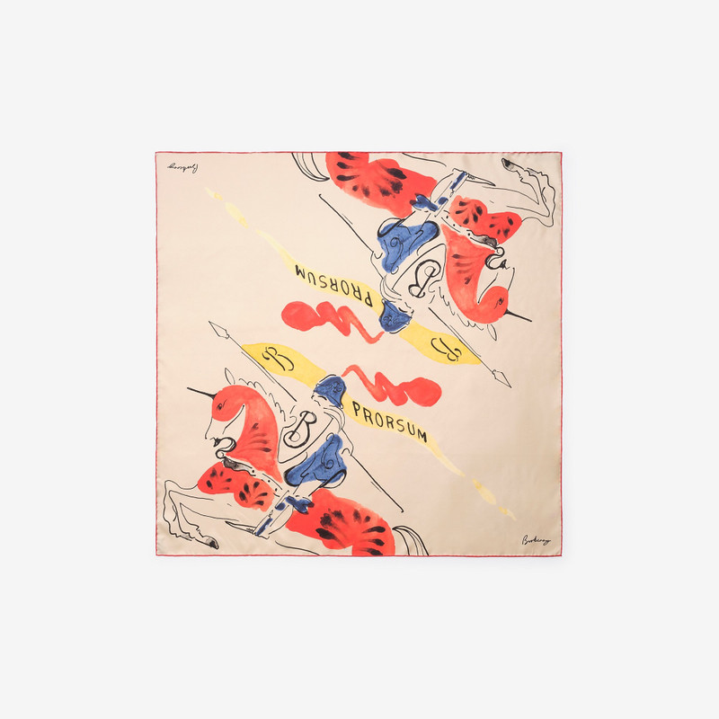 Watercolour EKD​ Silk Scarf 1