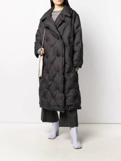 Maison Margiela padded long coat outlook