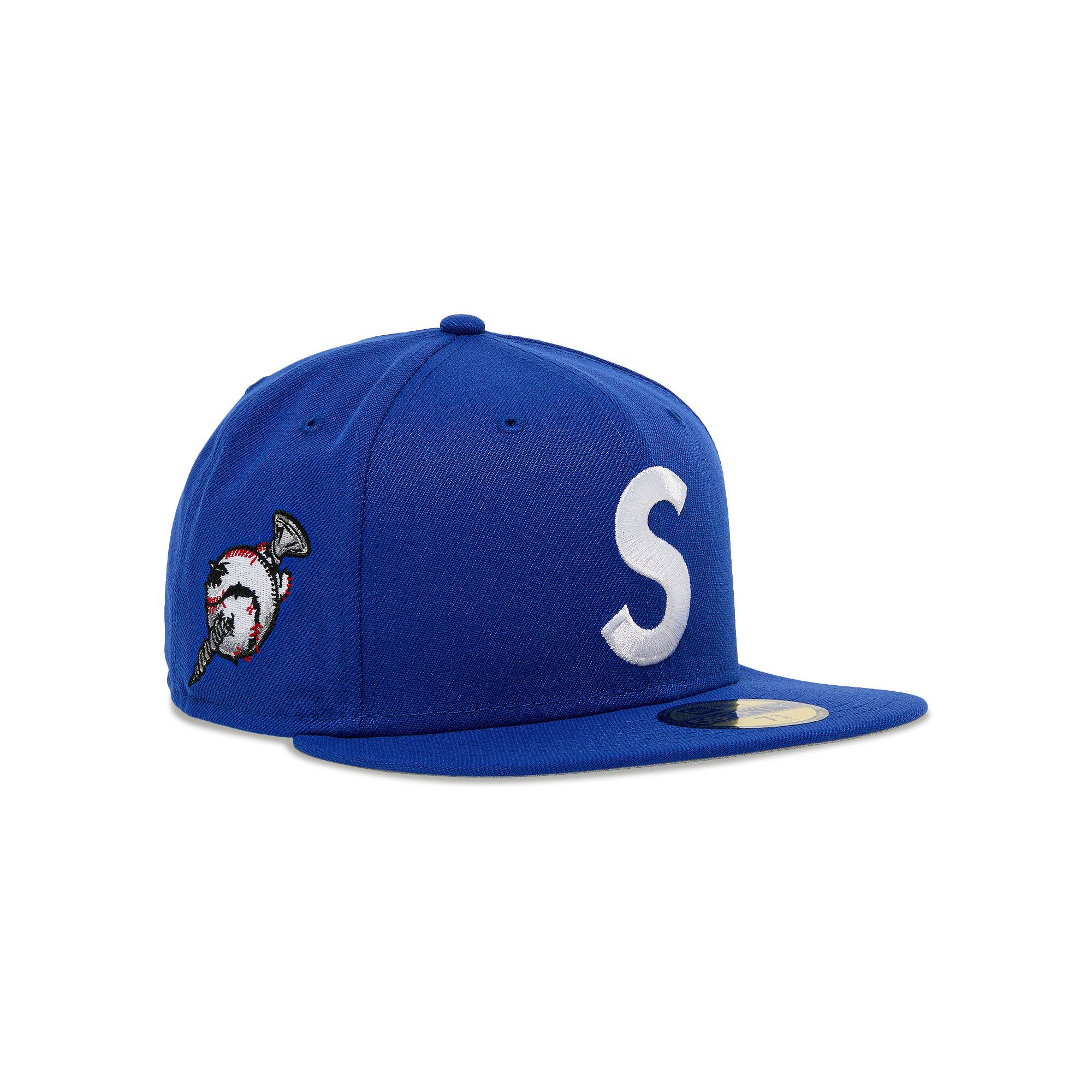 Supreme Supreme Screwball S Logo New Era 'Royal' | REVERSIBLE
