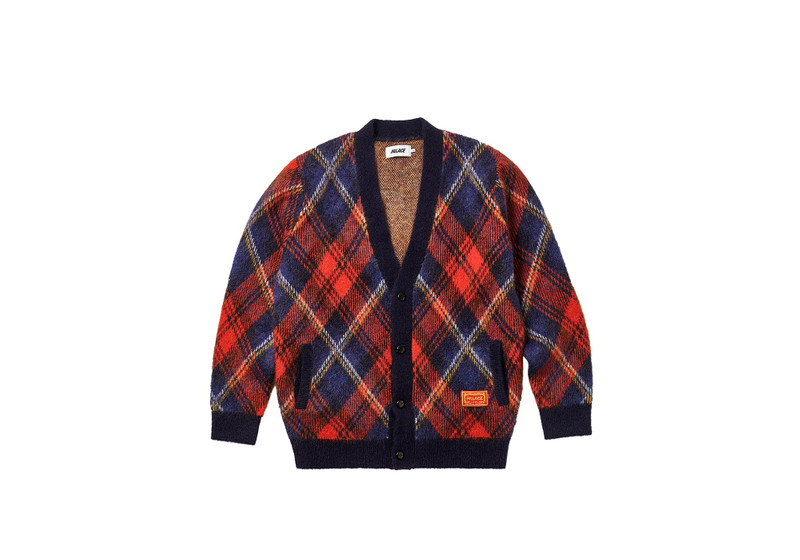 FLUFFY CARDIGAN ORANGE 1