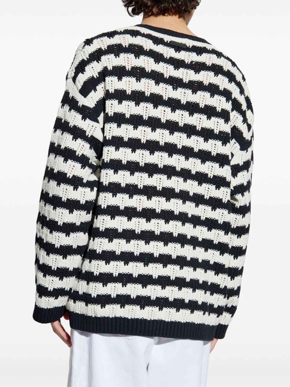 striped sweater - 4