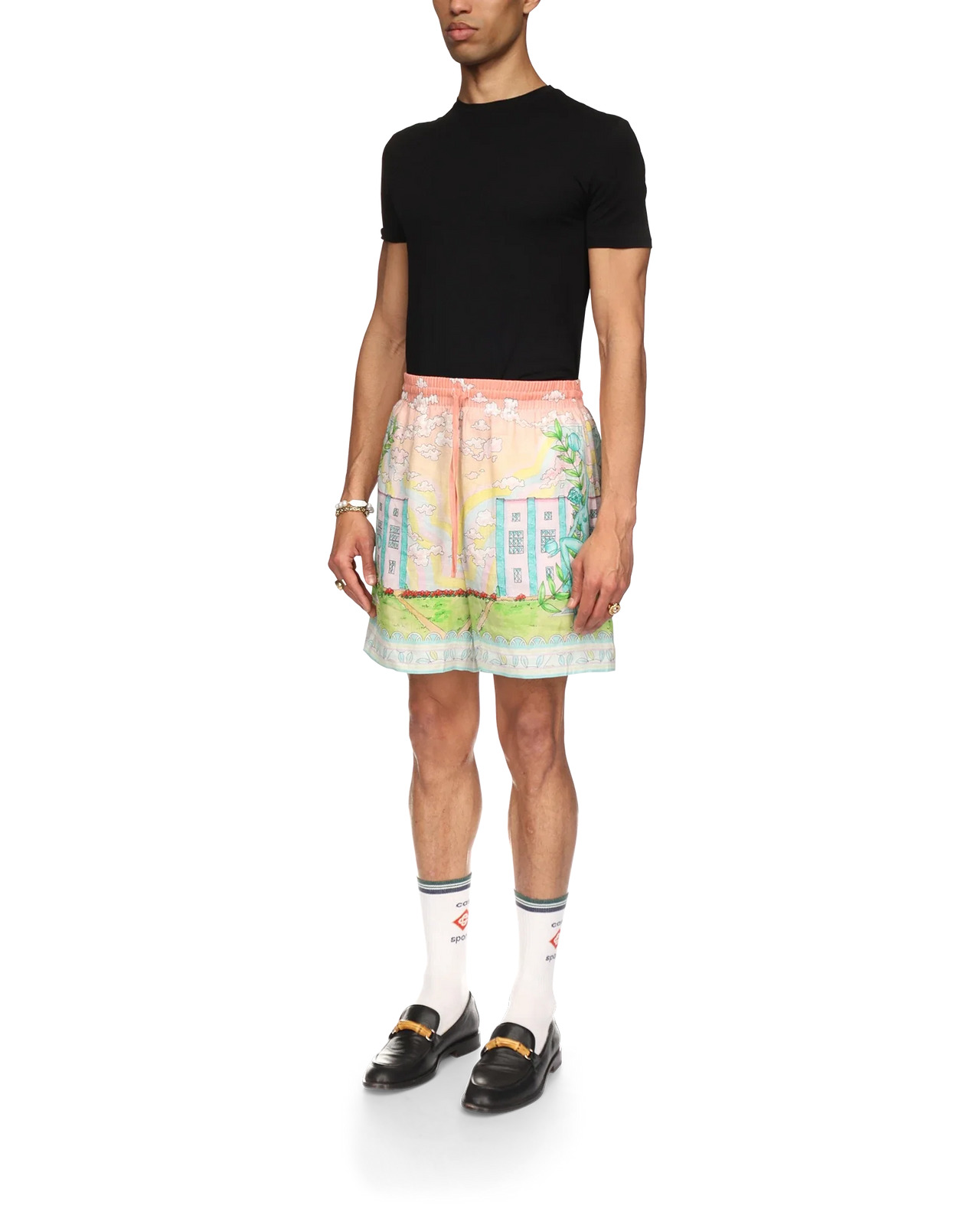 Vase Linen Shorts - 3