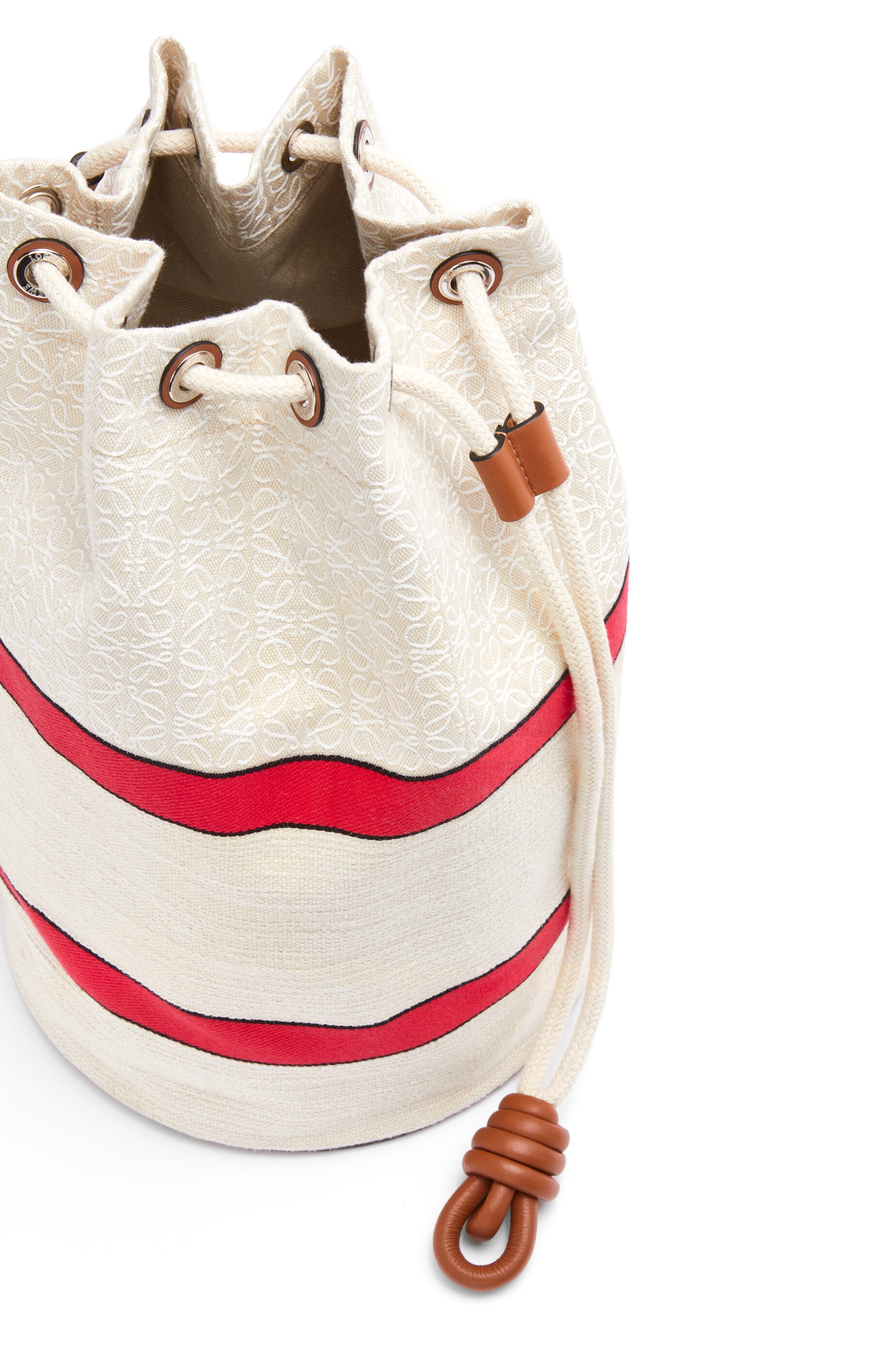 Sailor bag in jacquard and calfskin - 5