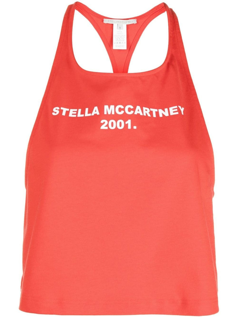 logo-print tank top 1
