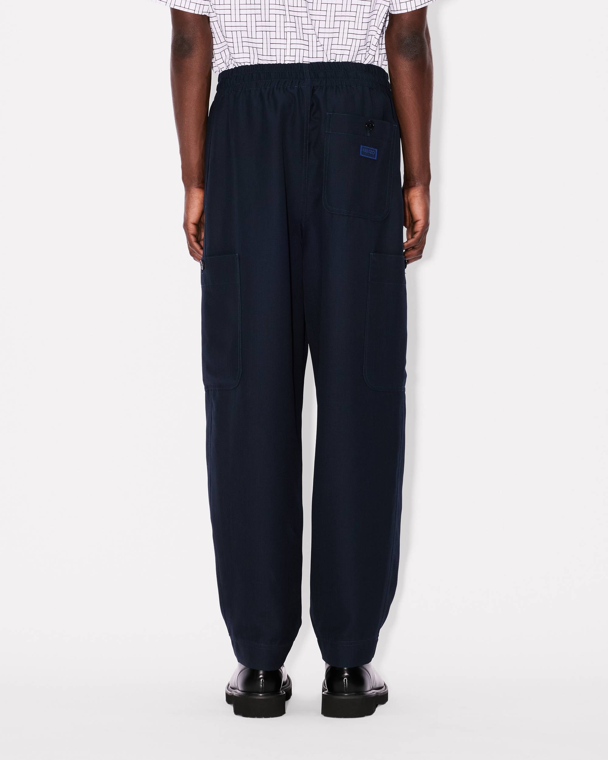 Cargo jogpants in virgin wool - 5