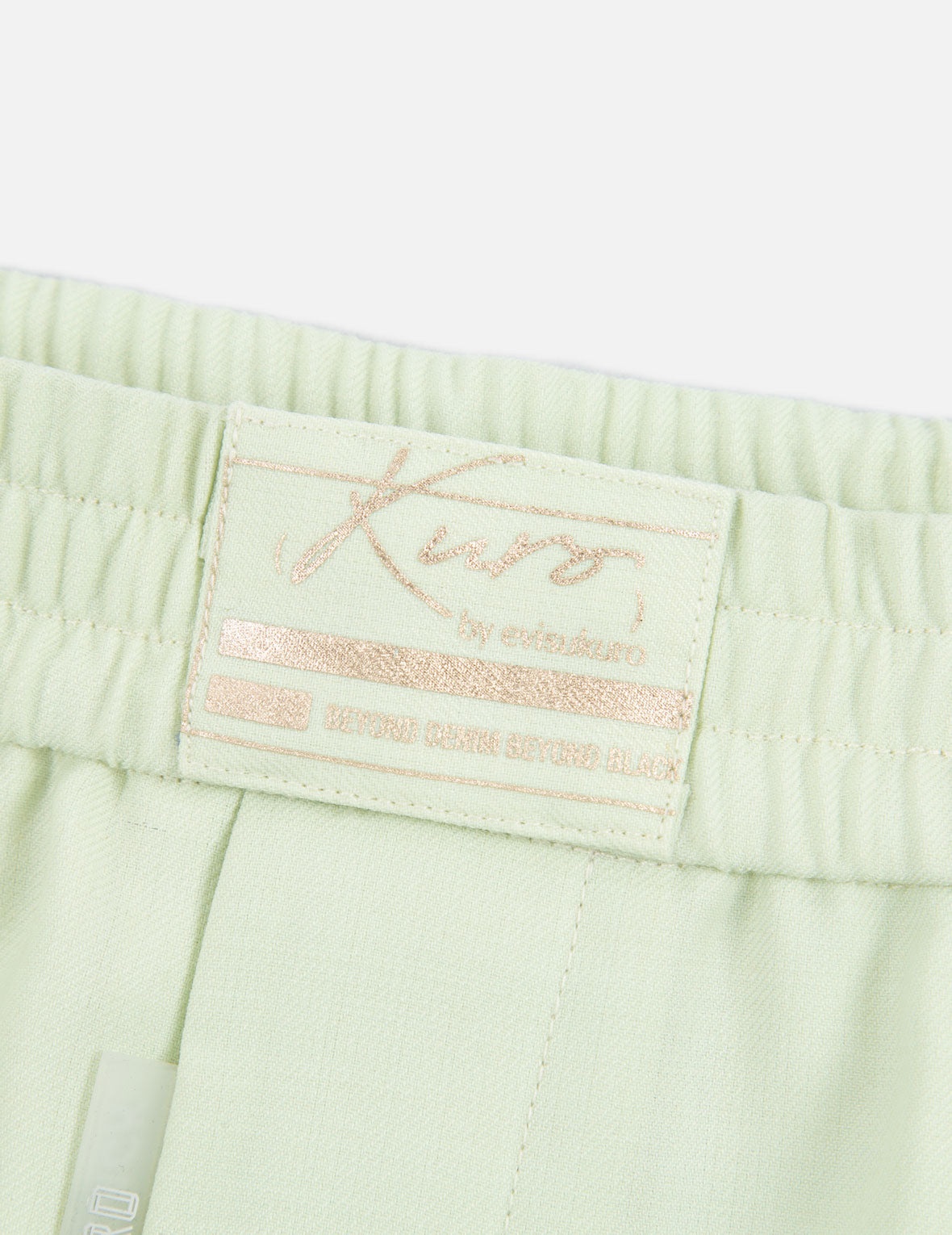 Slogan Embroidery Wool-blend Shorts - 10