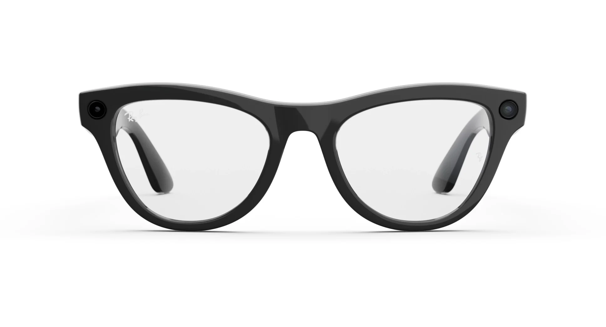 Ray-Ban Meta Skyler (Gen 2) Shiny Black Clear Lenses - 1