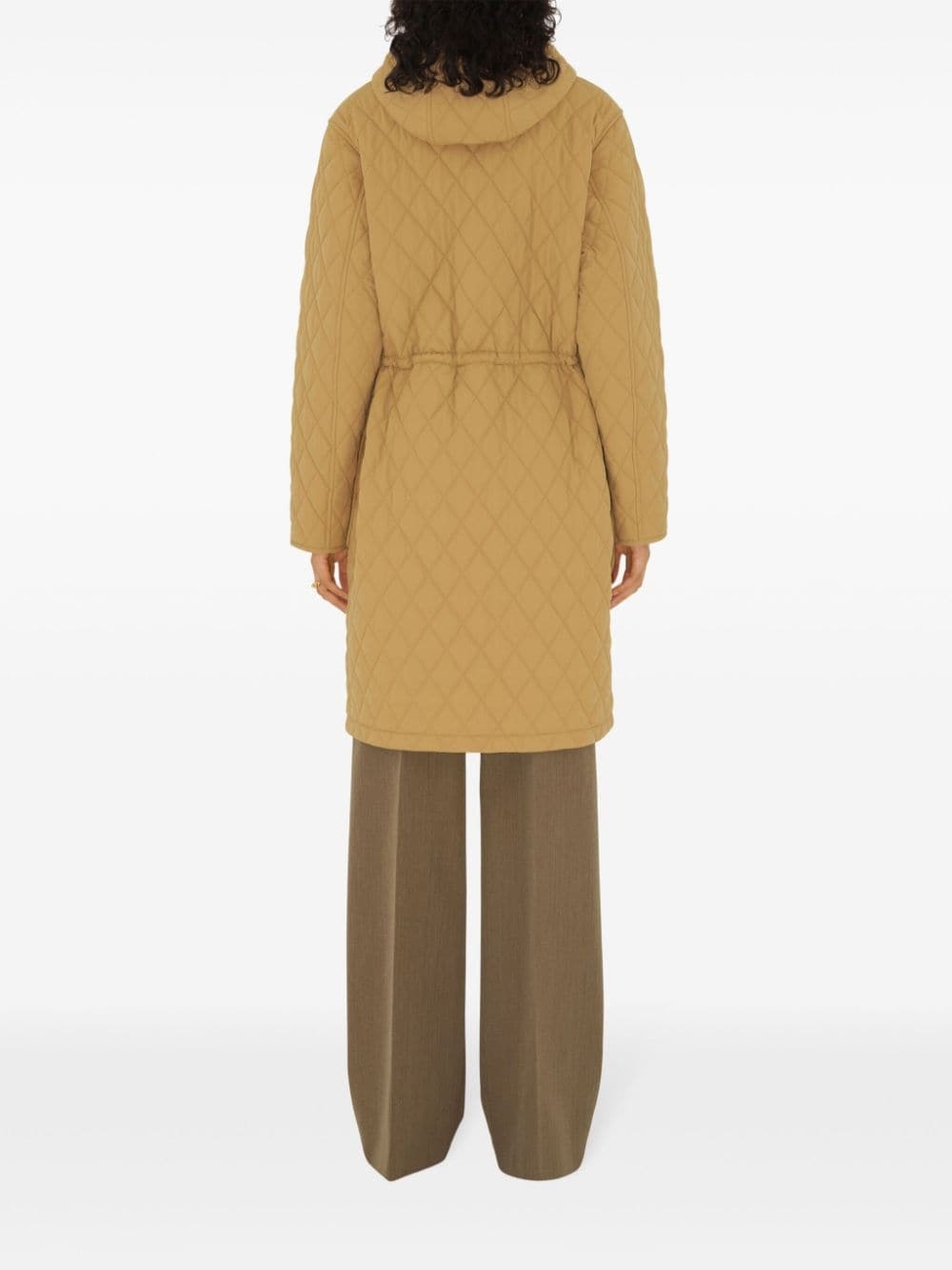 padded parka coat - 4