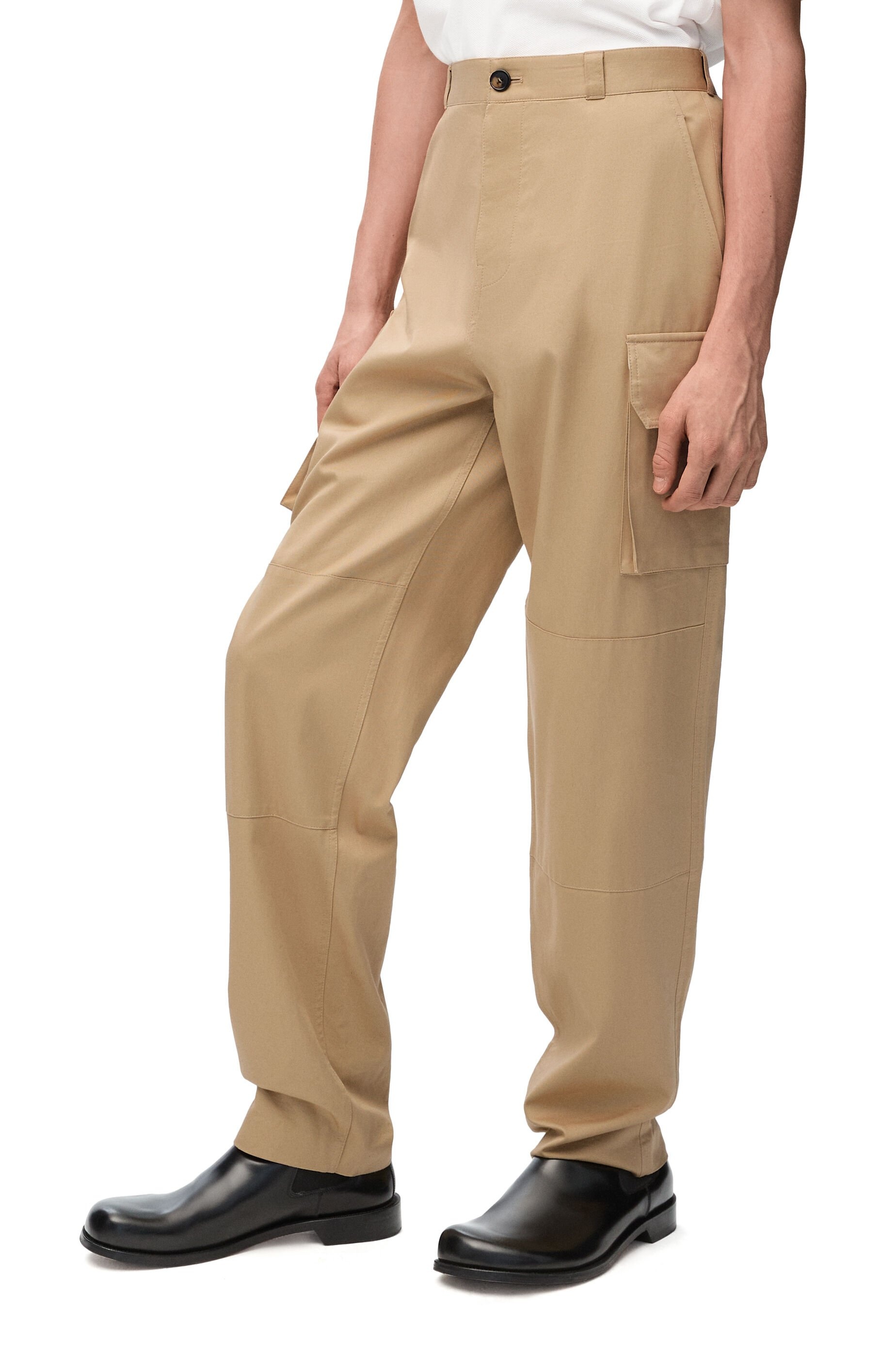 Cargo trousers in cotton - 3