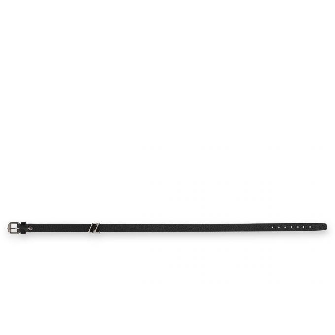 Happy Rui Logo Bracelet Man BLACK/GUN METAL - 3