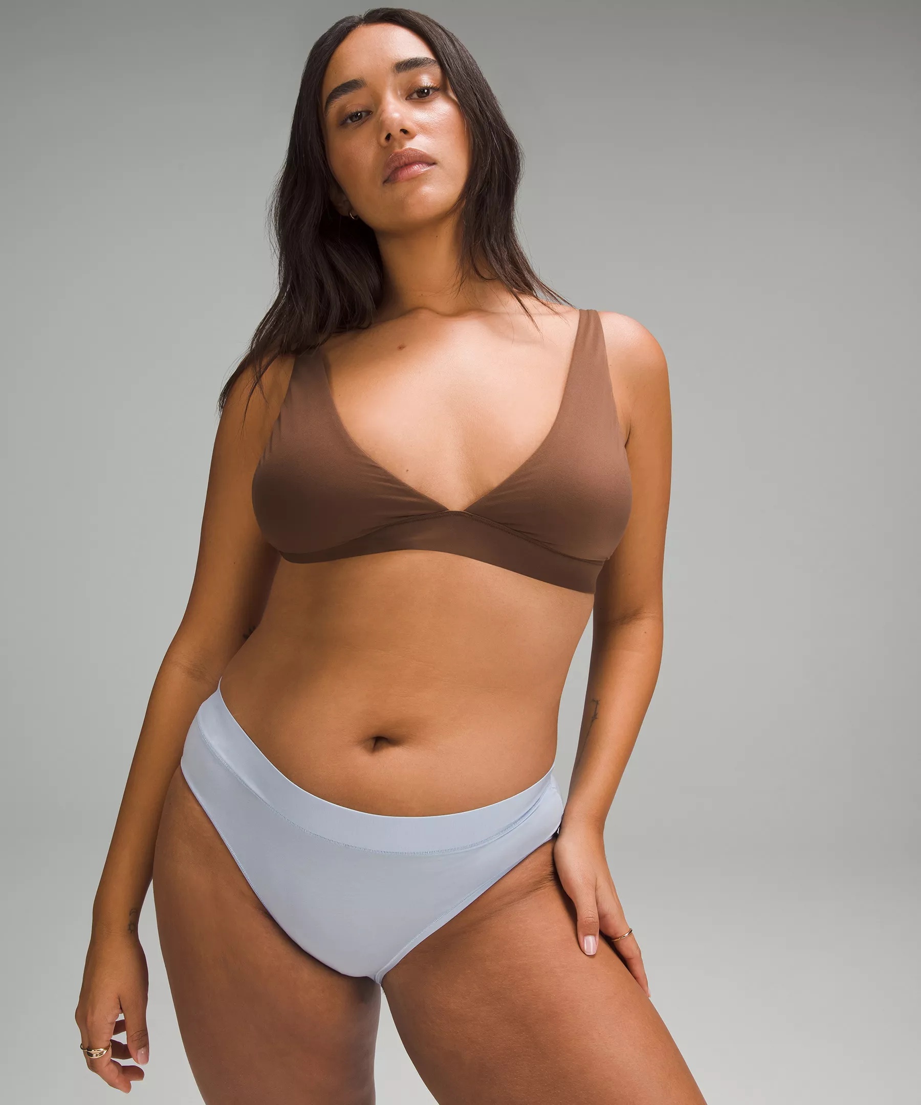 Wundermost Ultra-Soft Nulu Triangle Bralette A–D Cups - 6
