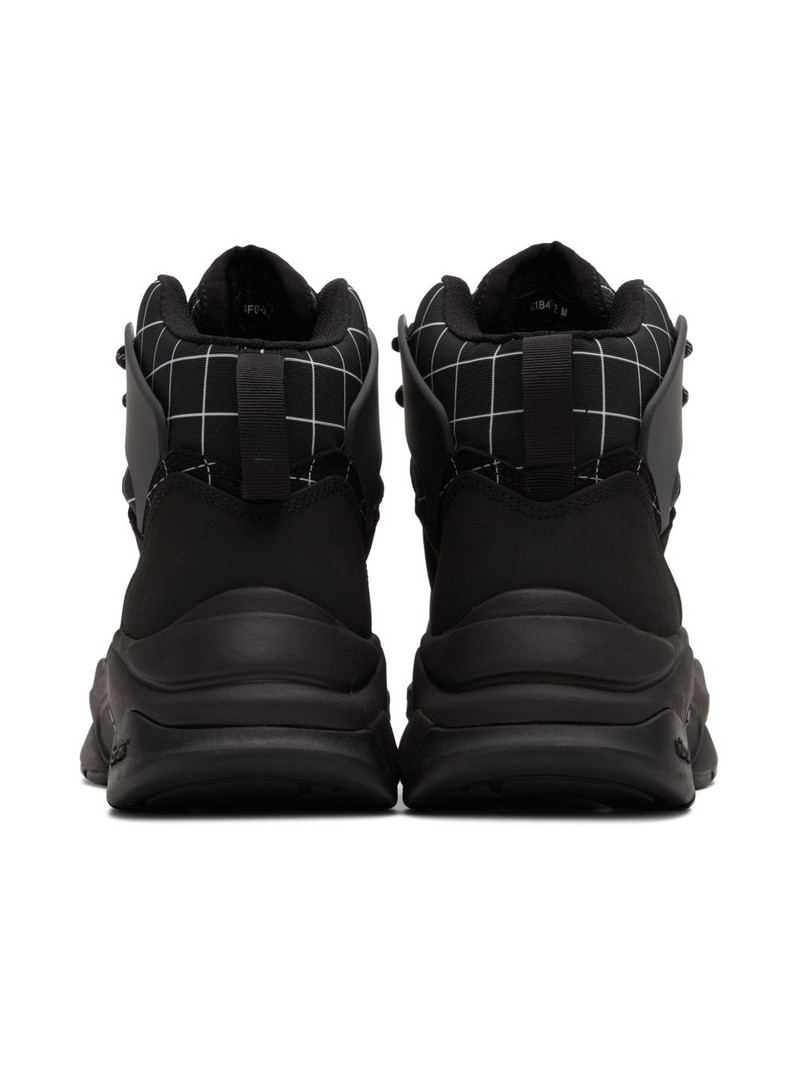 Black Grid Boots 2