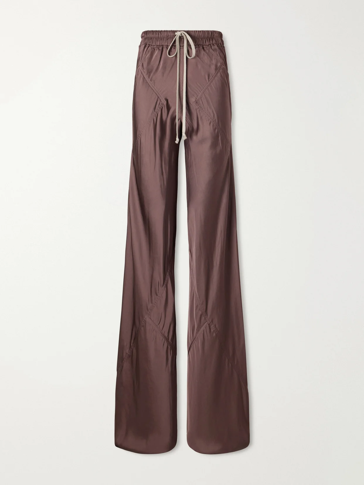 Charmeuse Wide-leg Pants - 1