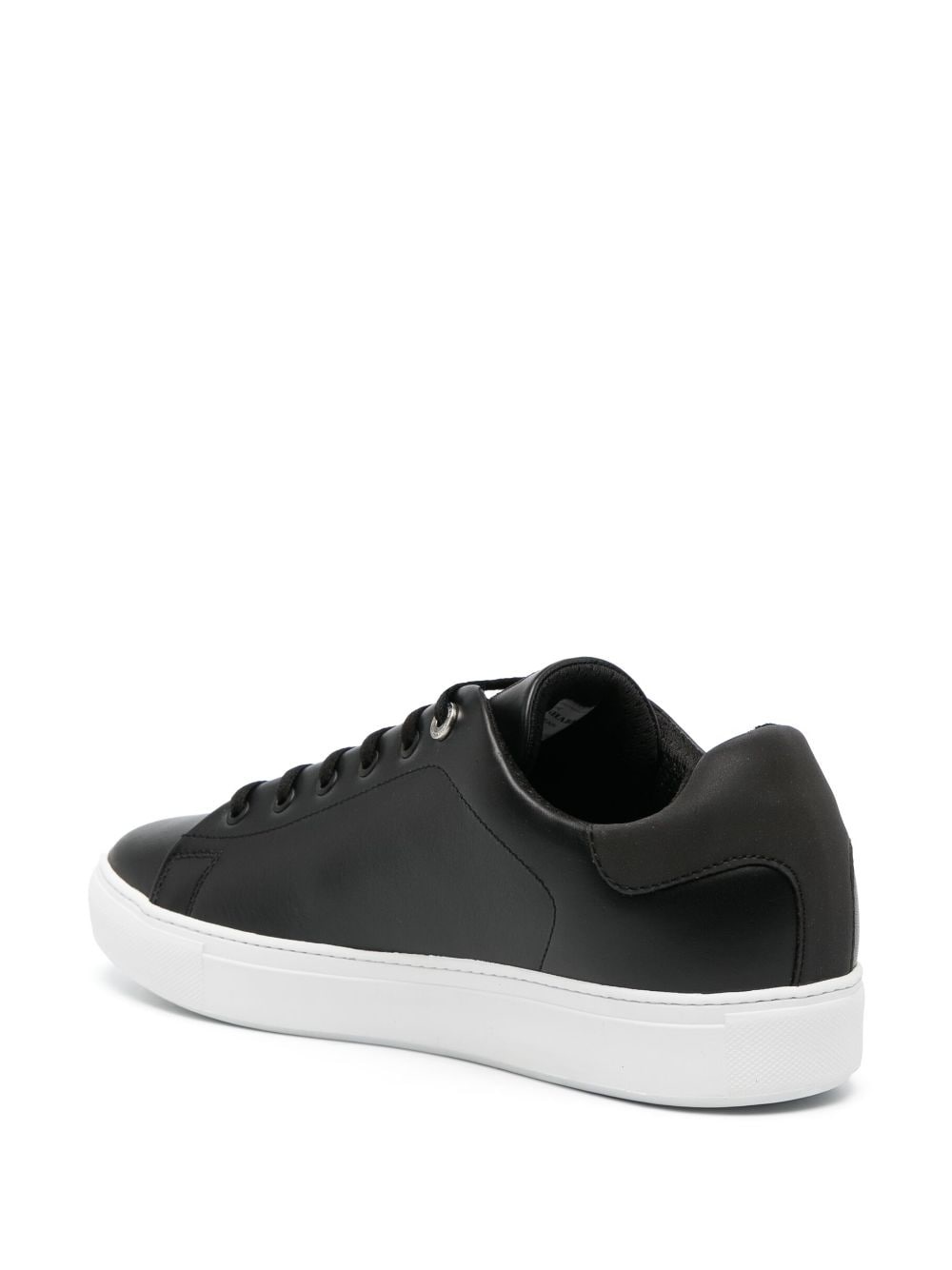 logo-print low-top sneakers - 3