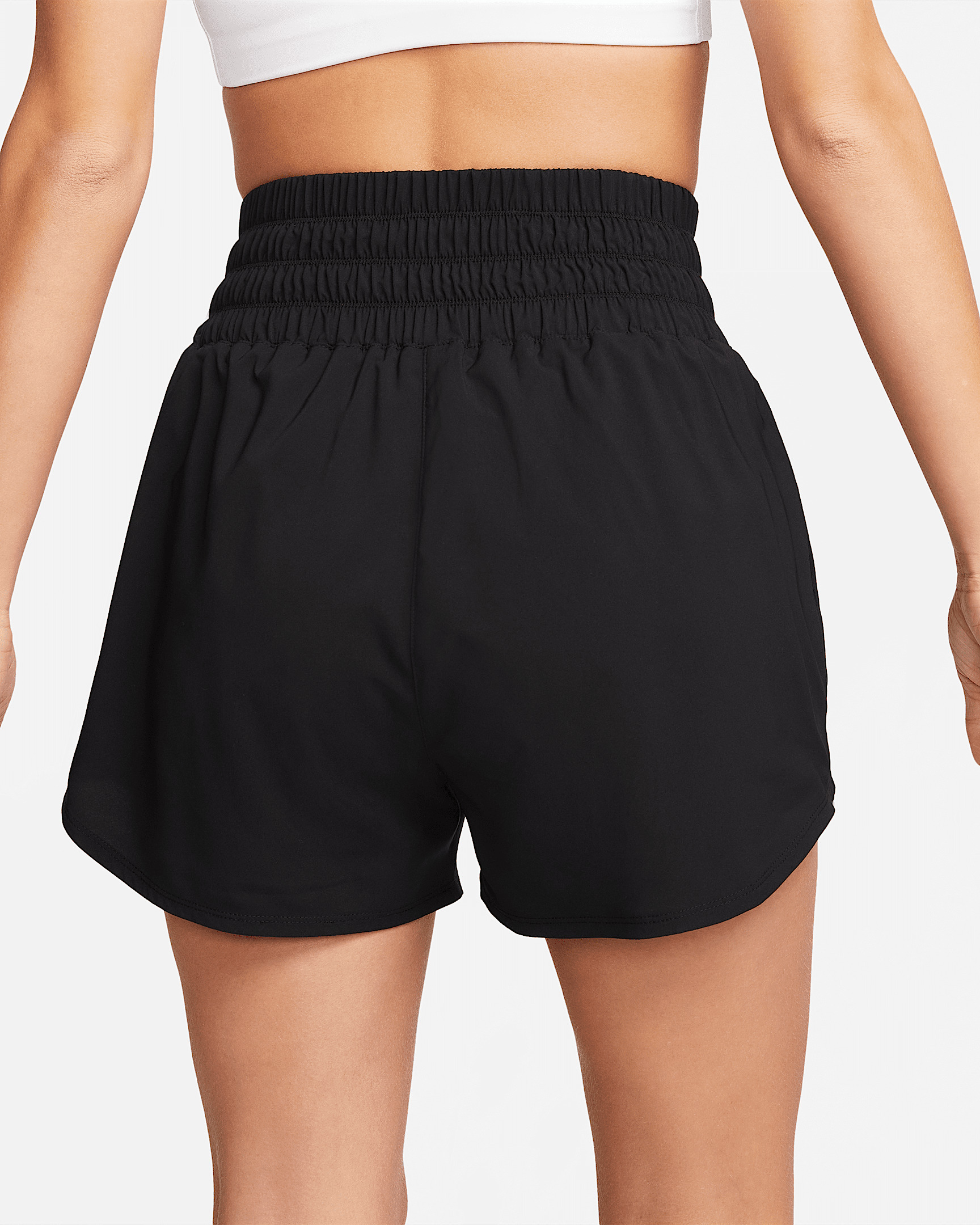 Nike One Women's Dri-FIT Ultra High-Waisted 3" Brief-Lined Shorts - 3