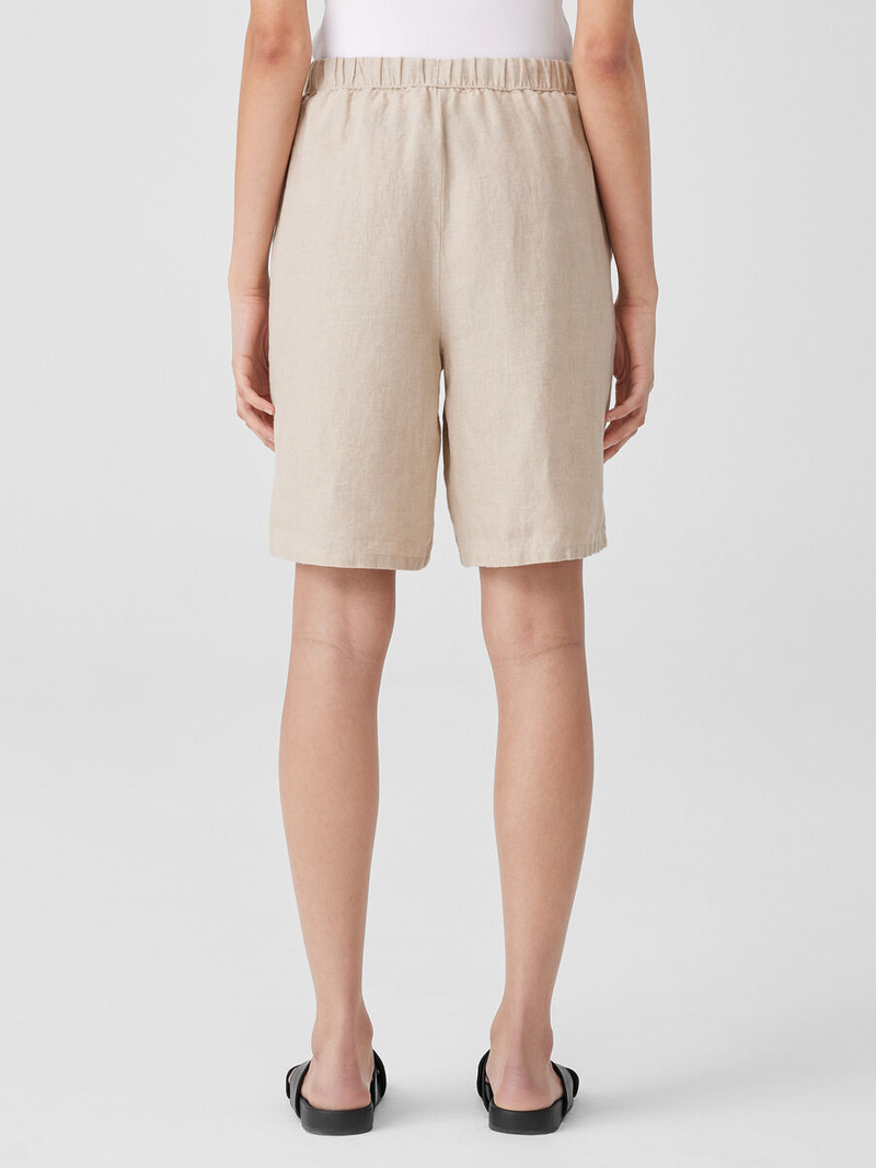 Organic Linen Shorts 4