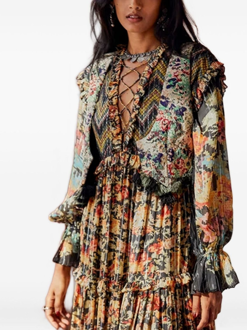 Lief beaded jacquard gilet 4