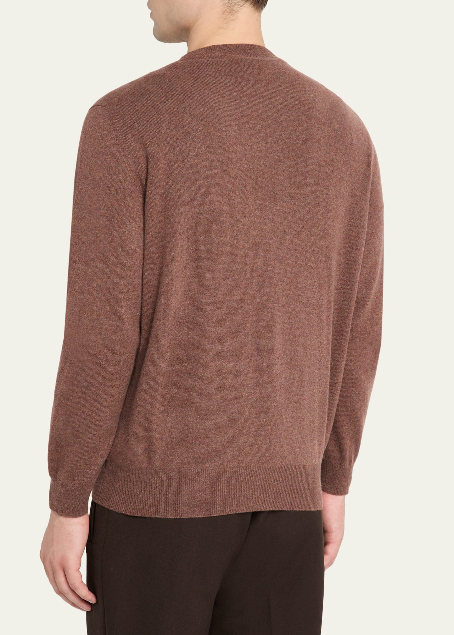 Men's Baby Cashmere Crewneck Sweater - 3