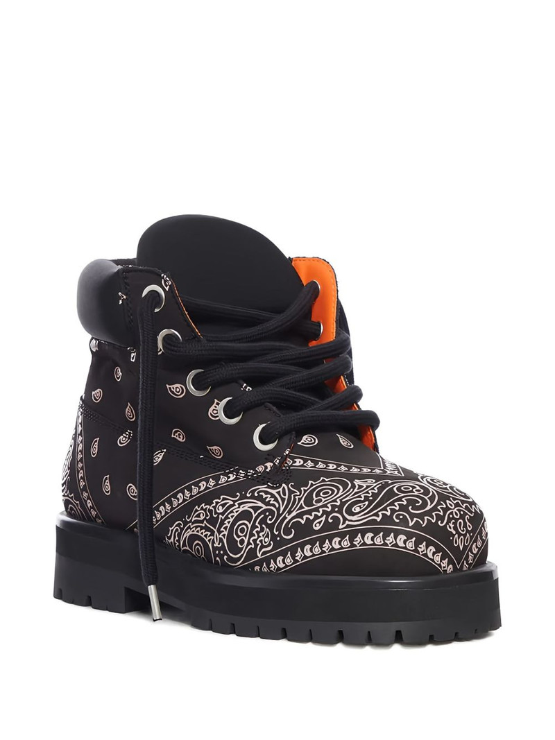 PDF Strada bandana-print boots outlook