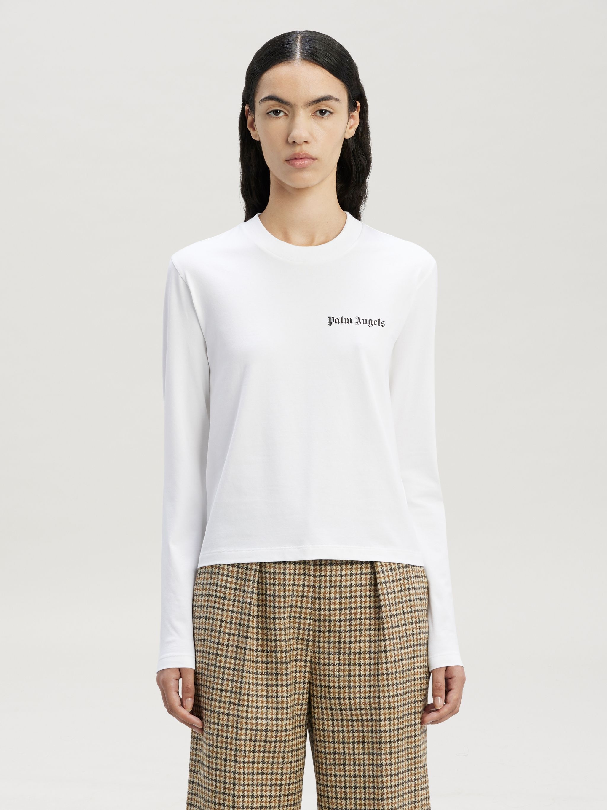 Palm Angels Classic Logo Fitted T-shirt | REVERSIBLE