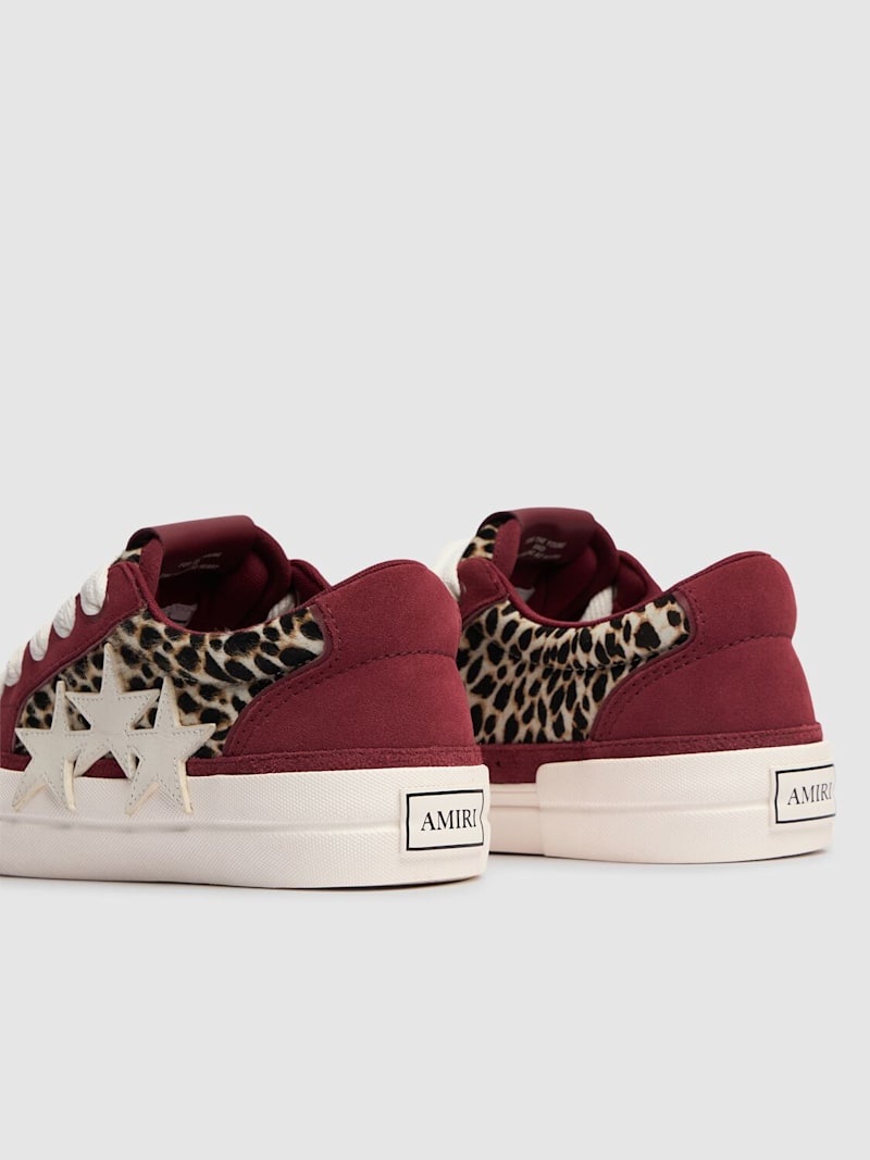 Leopard Sunset skate low top sneakers - 4